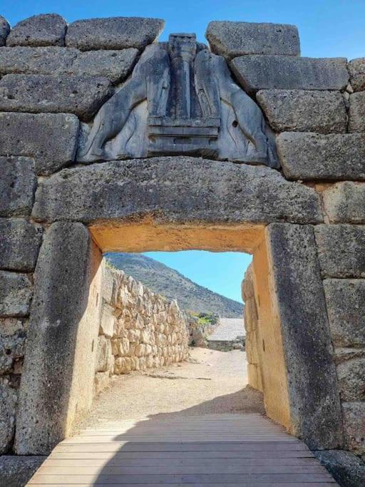 Sunny House At Ancient Mycenae, Close To Nafplio! Mykines Buitenkant foto